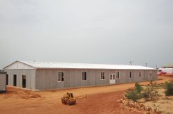 Senegaldagi ma'dan Prefabrik binosi
