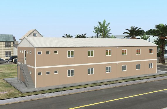 474 м² Общежитие быстровозводимое