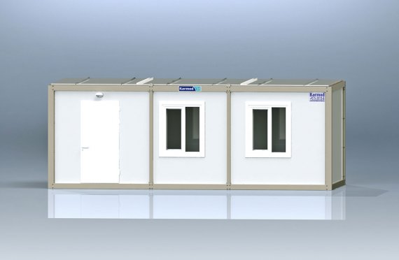 K1001: Простой Упакованный Контейнер, 2,3х6